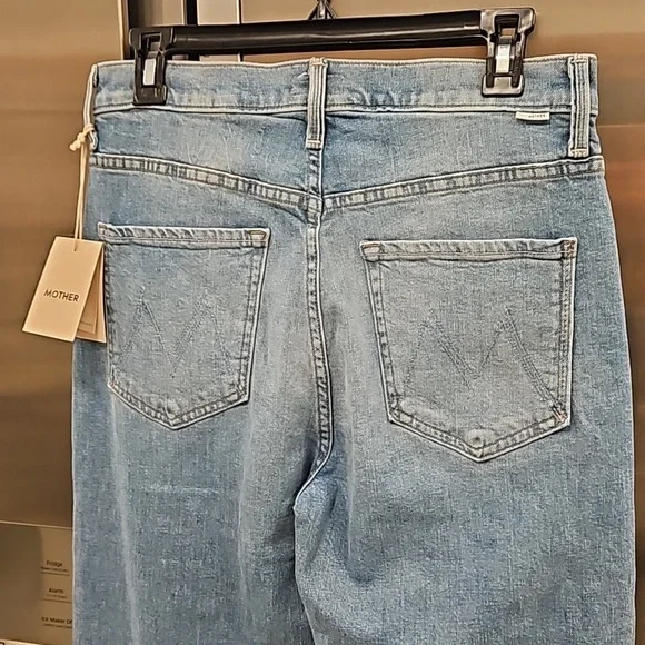 💕MOTHER💕 Ditcher Zip Flood Jeans ~ Love On The Beat 26 NWT